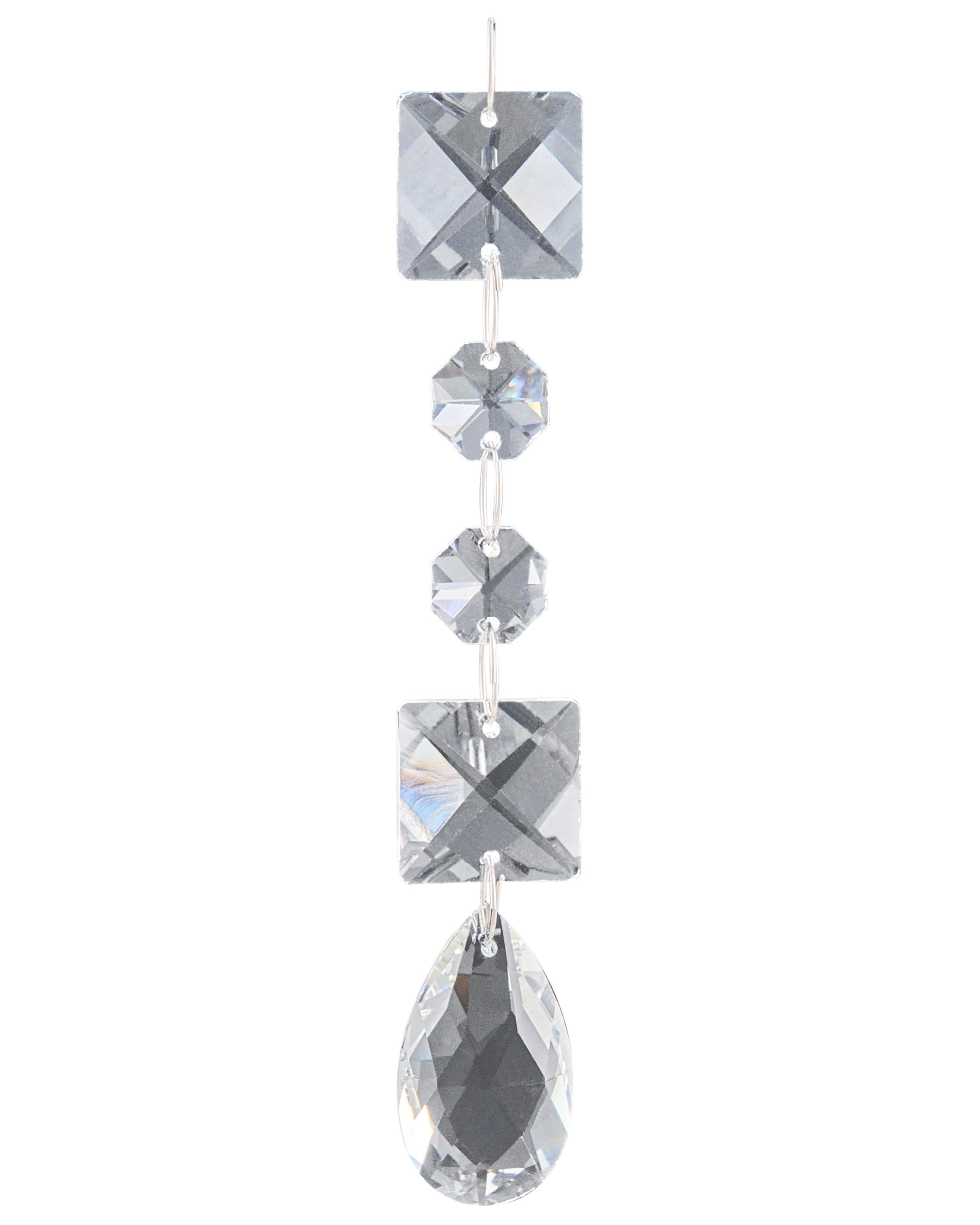 Set van 35 kerstballen BLING Glas Goud