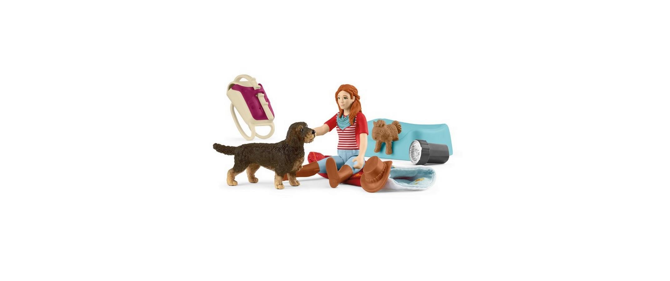 Spielfigurenset Horse Club Übernachtung mit HannahMini-Playset fördert kreatives Spielen