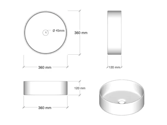 Composition 5 pieces VENERE gris
