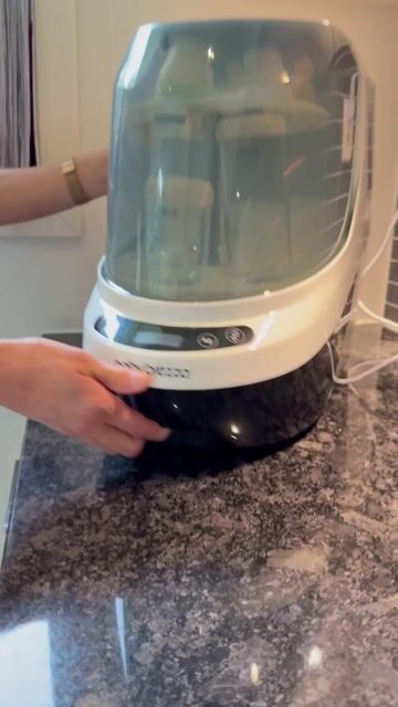 Baby Brezza Bottle Washer Pro | “Vaskemaskin” og Sterilisator med Tørk – Ingen forvask!