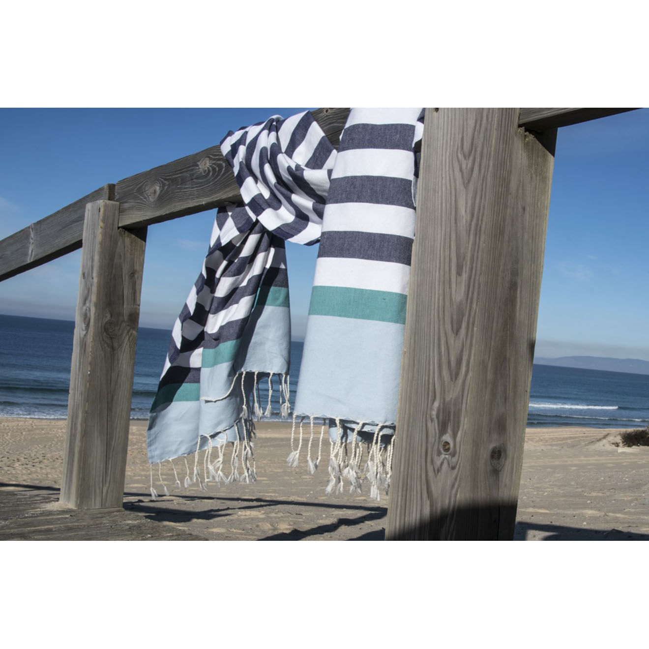 Febronie Fouta Arcachon multicolore - 100x200 cm