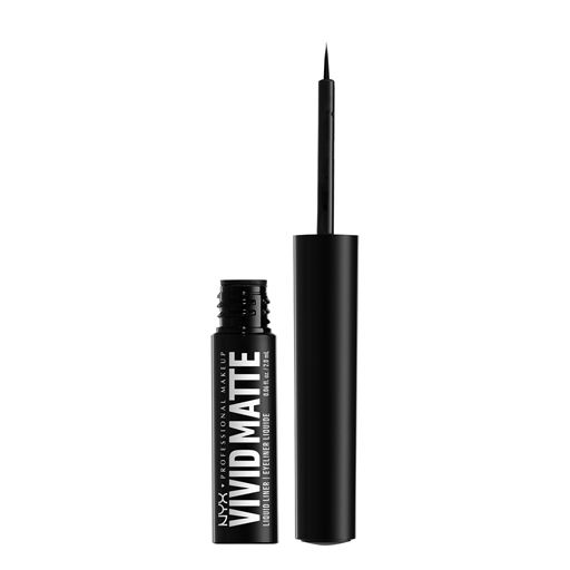 NYX Professional Makeup Vivid Matte Liquid Liner, Black