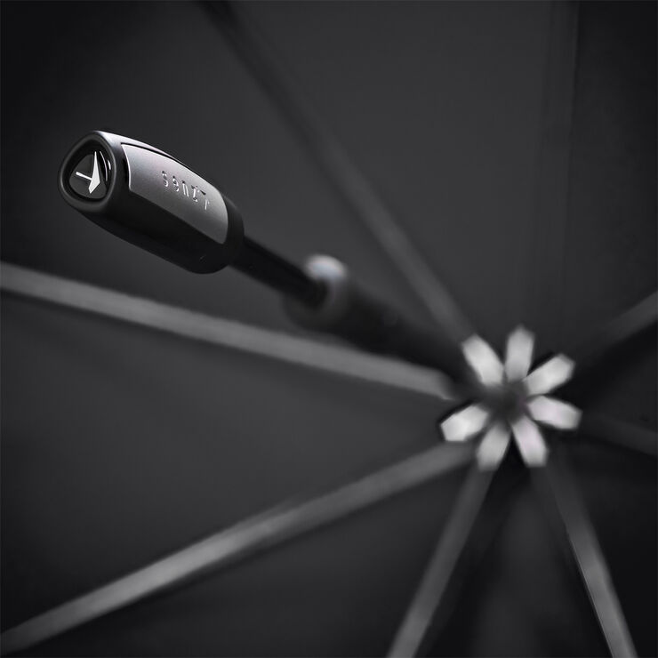 Senz Senz XXL stick storm umbrella pure black Pure black