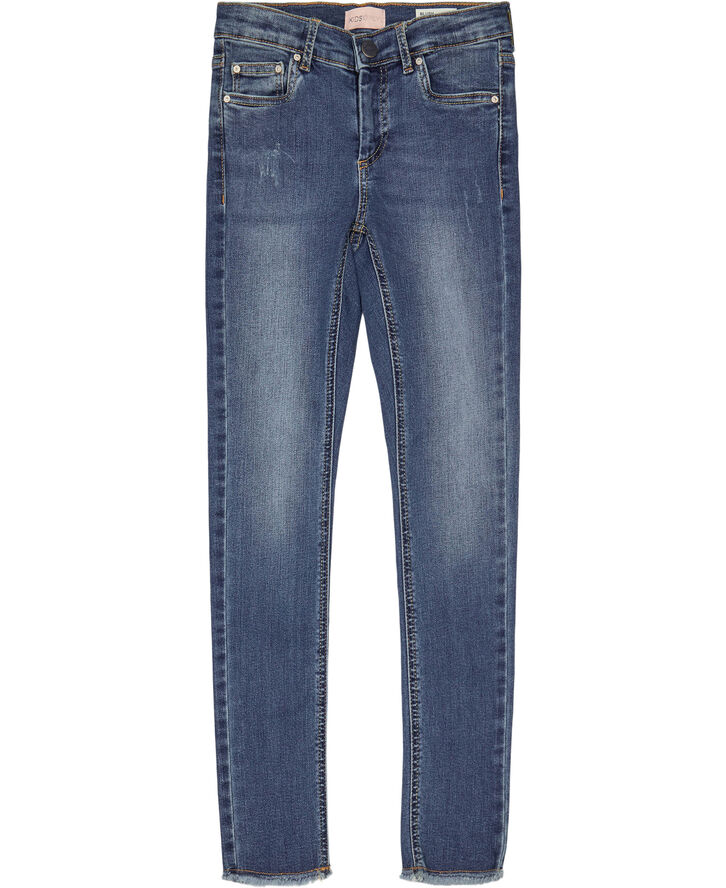 ONLY KONBLUSH SKINNY RAW JEANS 1303 NOOS Blå