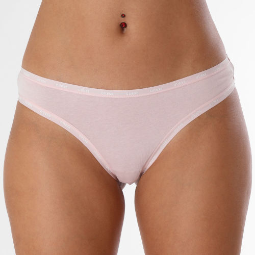 Lot De 3 Culottes Femme O3BG14-K6YW1 Noir Blanc Rose