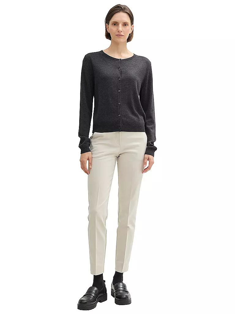 TOM TAILOR Strickjacke grau