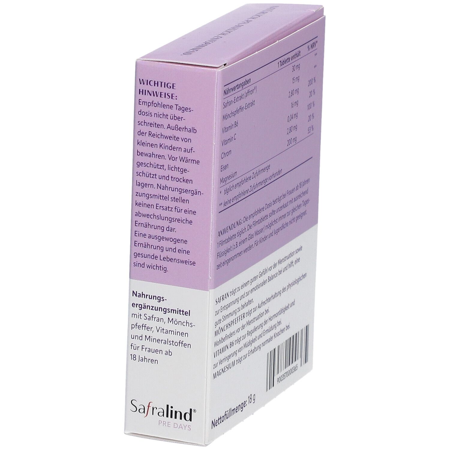 Safralind® PRE DAYS
