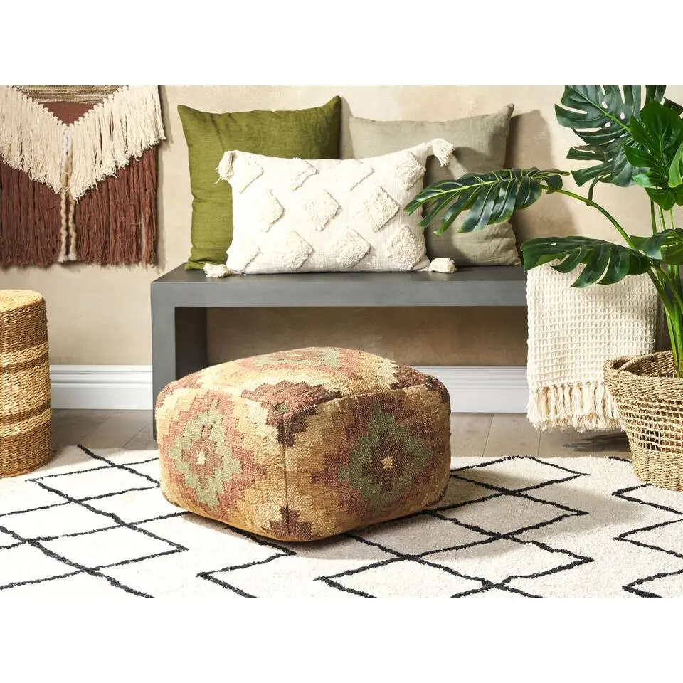 MAGURI - Poef - Bruin - Jute