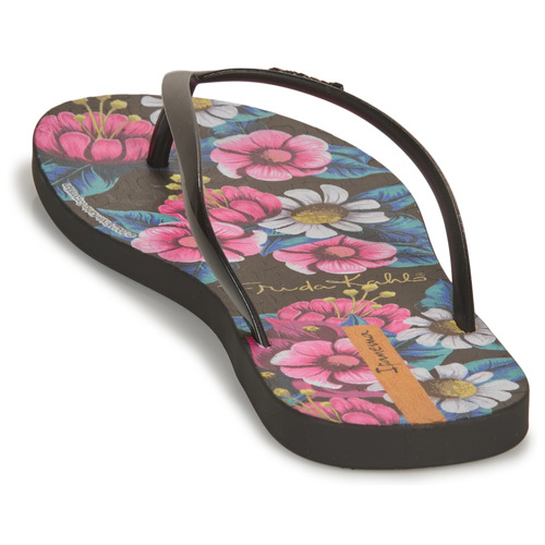 Ipanema - IPANEMA FRIDA KAHLO THONG FEM - Noir / Rose / Jaune