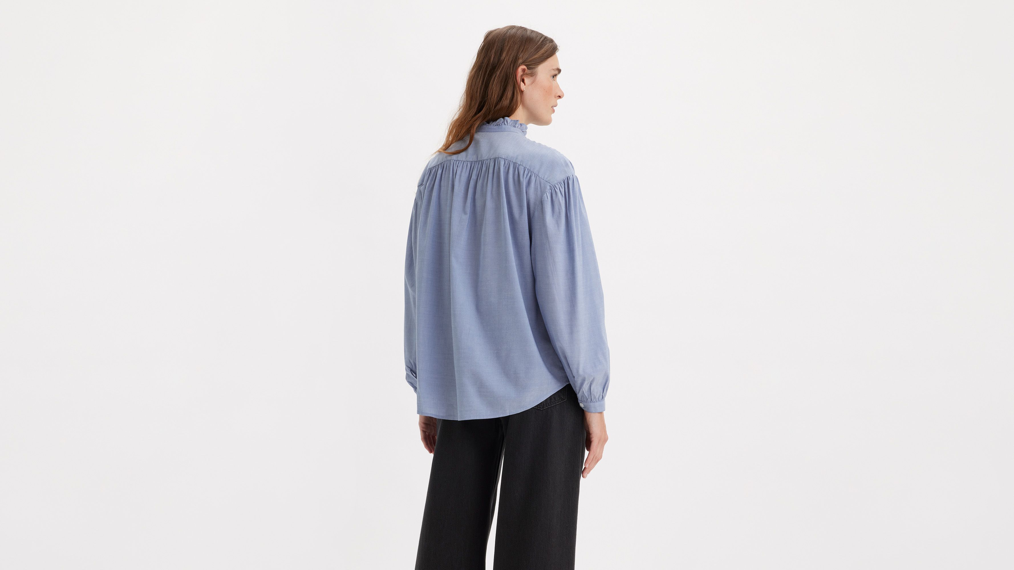 Blouse Karly Lightweight - Nb Chambray - Bleu