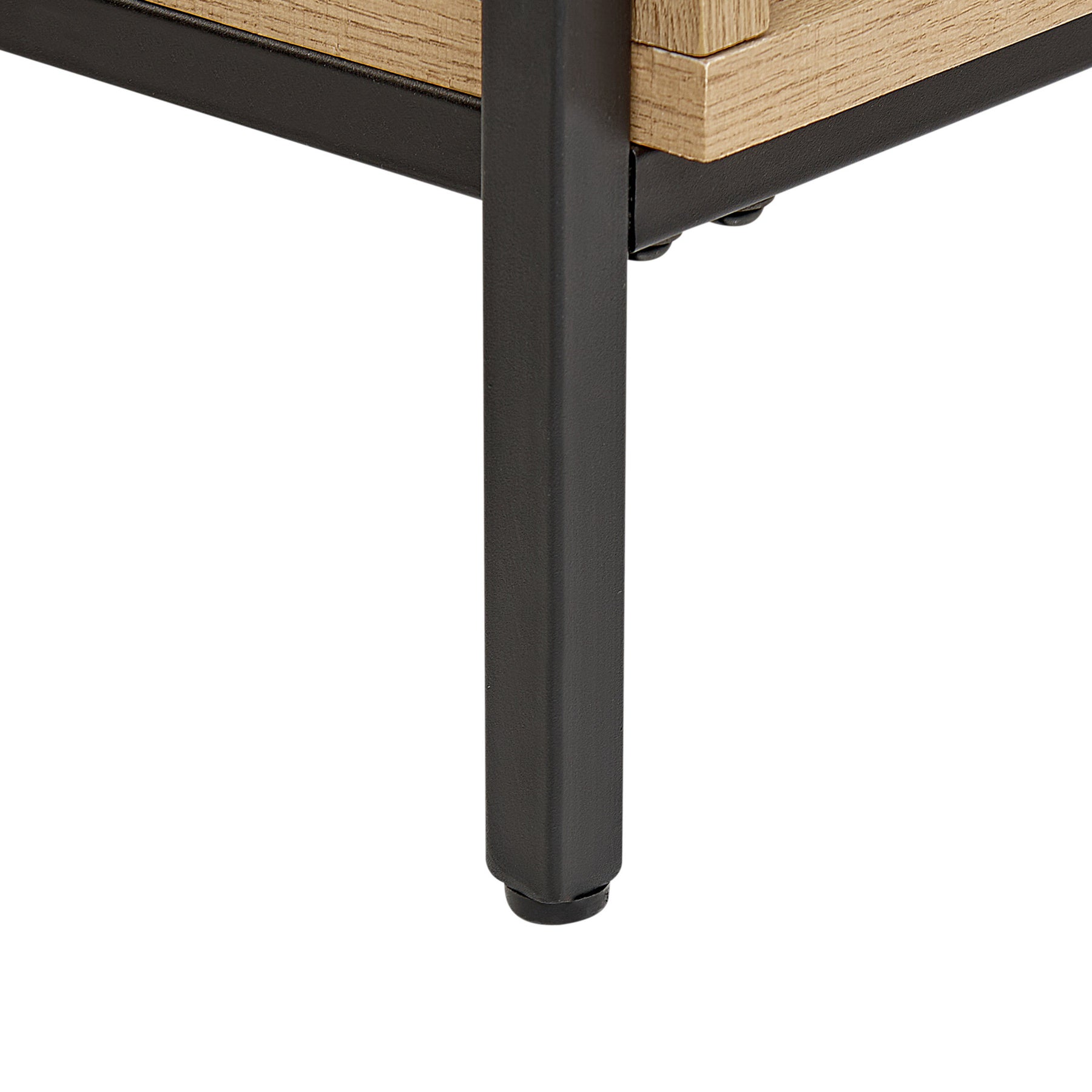 Beliani - MOINES - Consoletafel - Lichte houtkleur - MDF