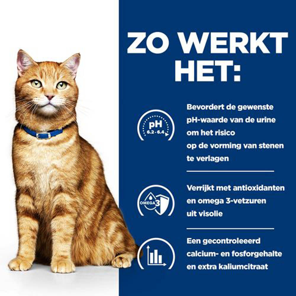 Hill's Prescription Diet Urinary Care c/d - Kattenvoer - 12000 Gram - kip