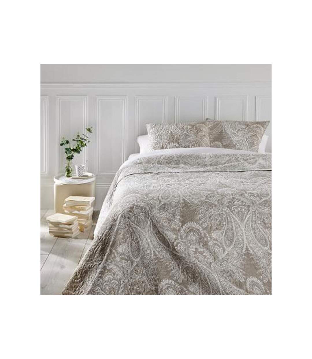 Dessus de Lit & 2 Taies Marie 240x260cm Lin