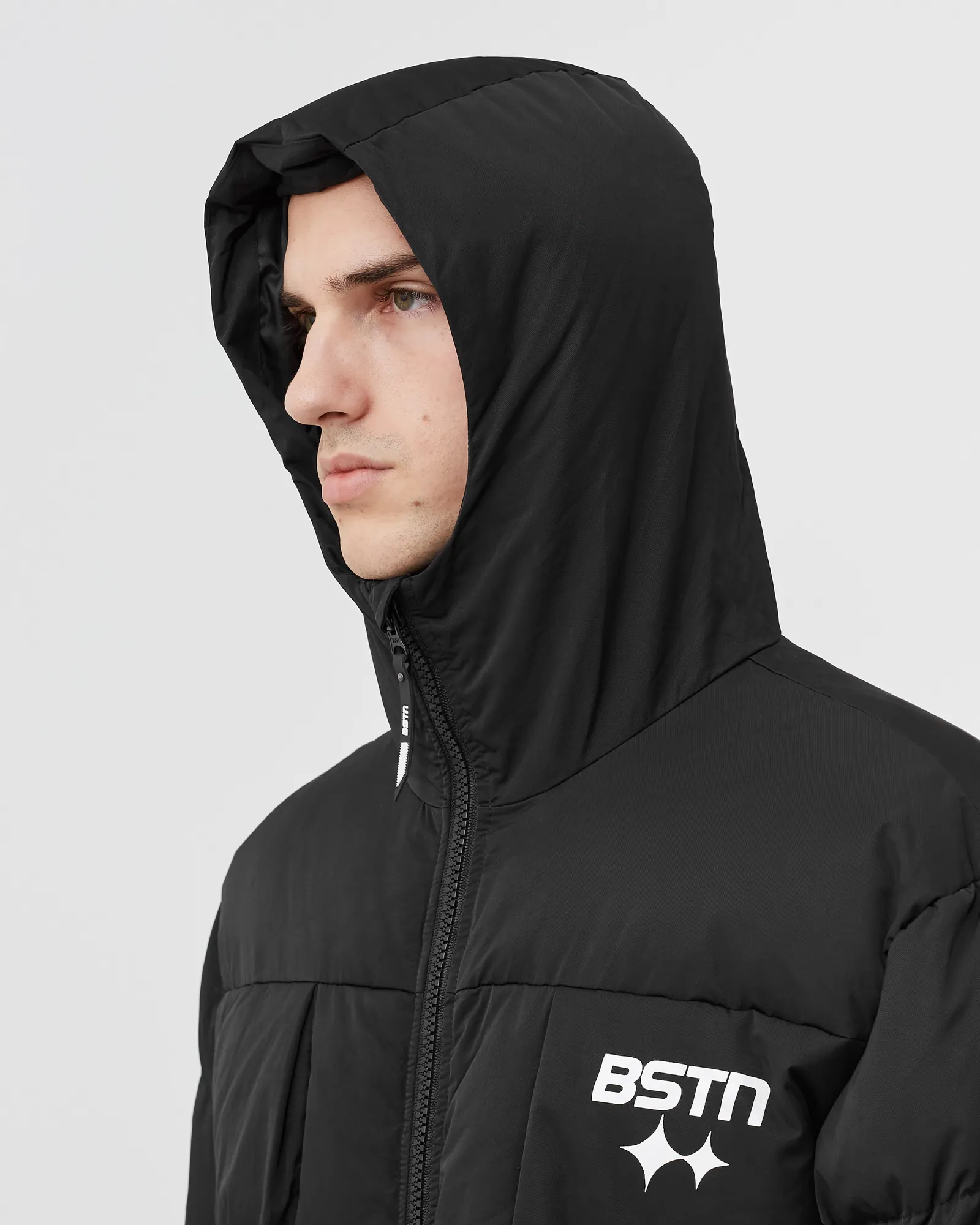 BSTN Brand Long Puffer Coat
