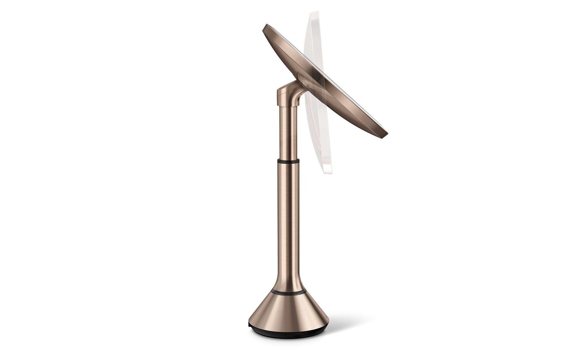 Kosmetikspiegel mit Sensor Touch Control Rosegold<br>Sensorspiegel mit Touch-Helligkeitsregelung