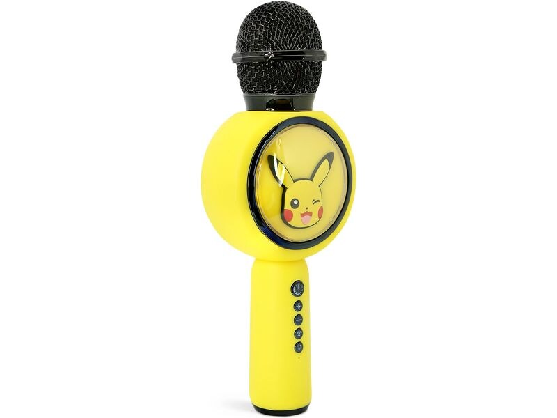OTL Mikrofon Pokémon Pikachu PopSing Karaoke Gelb Karaoke-Mikrofon im Pokémon Pikachu-Design mit eingebautem Lautsprecher