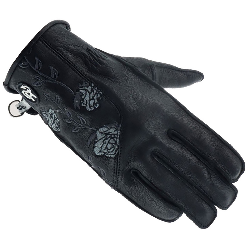 Helstons - Gants femme Flower Noir