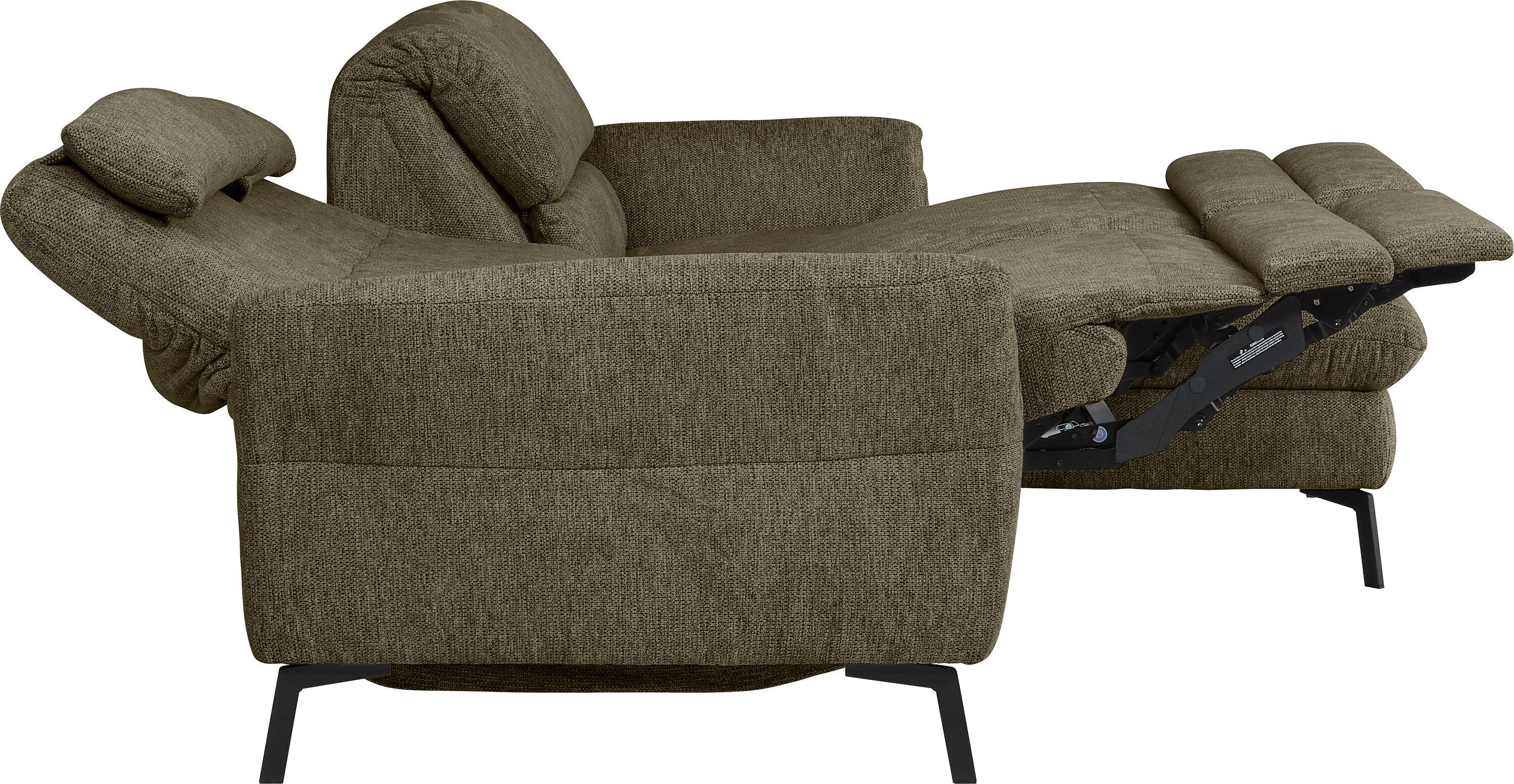 SEBO Ecksofa - Grün / B: 284.0 cm x T: 161.0 cm x H: 84.0 cm