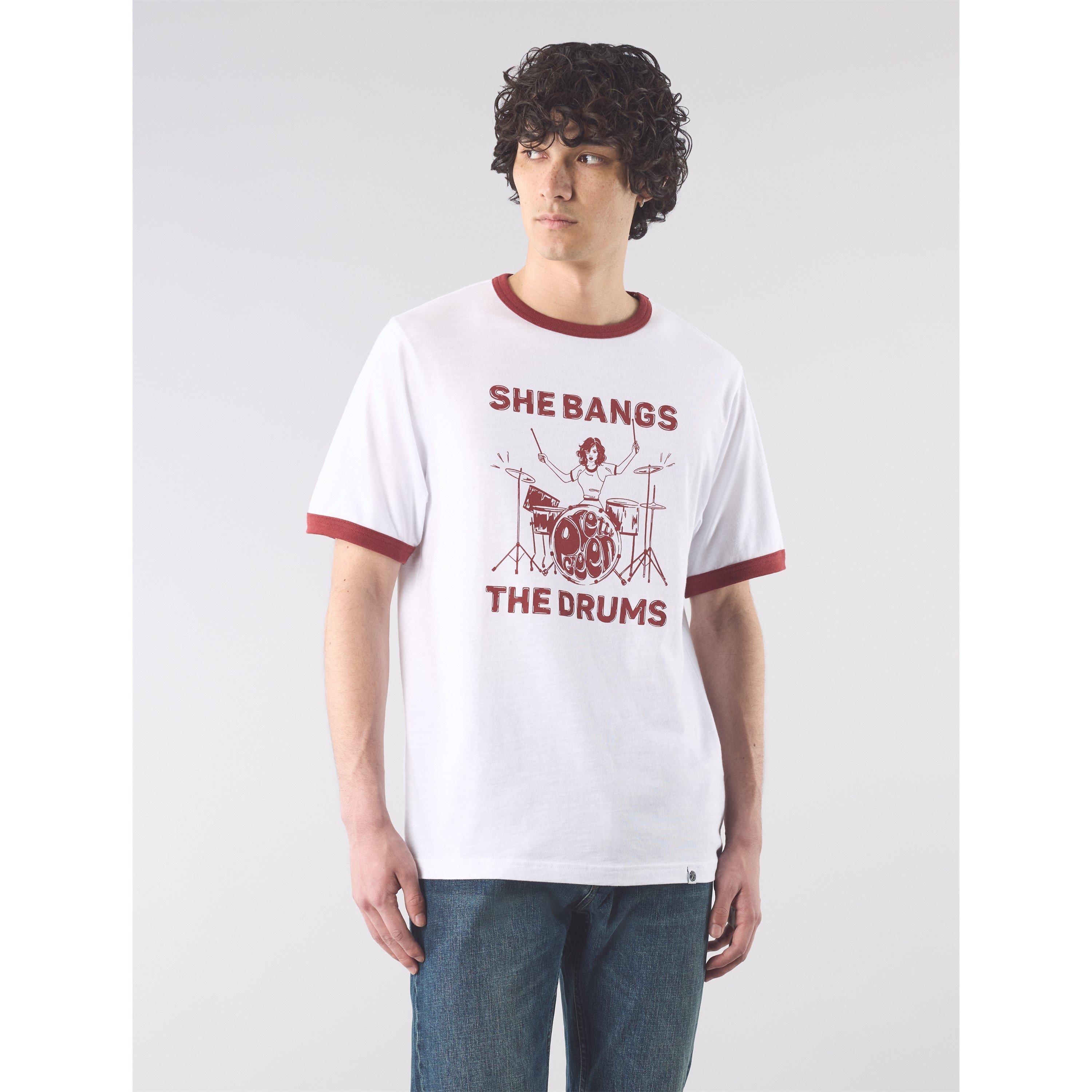 Pretty Green PG Bangs The Drums T Sn53
