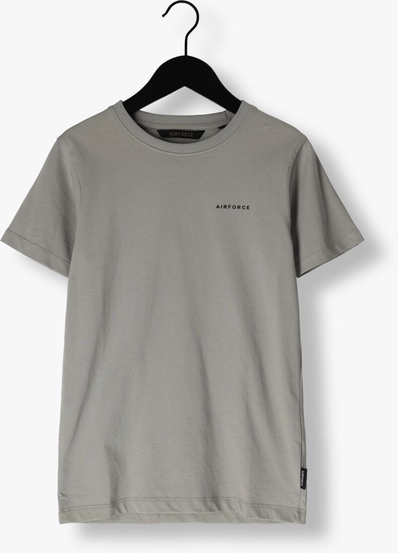 AIRFORCE lichtgrijze airforce t-shirt tbb0888