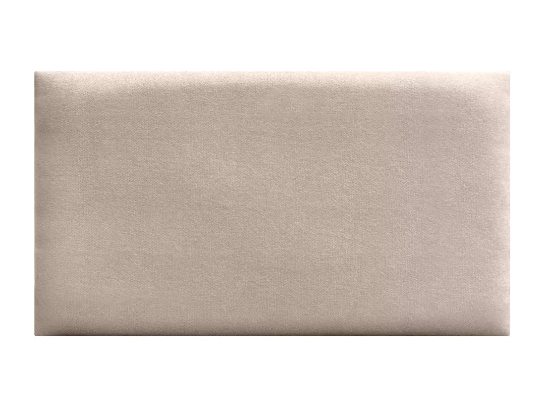 DHOME Lot de 1 Panneaux muraux en tissu auto-adhésifs Panneaux muraux absorbants acoustiques Protection contre les chocs (Beige, 60x40cm, x1)
