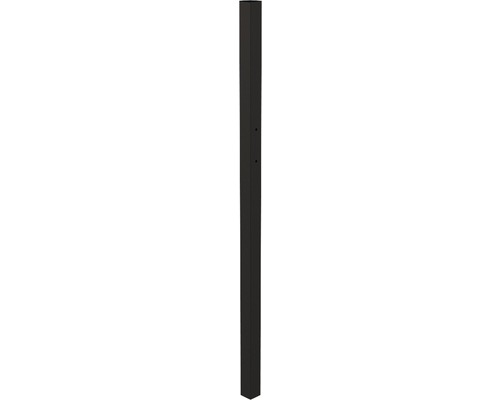 Klempaal ALBERTS Chaussee/Circle/Guardian 8,9 x 8,9 x 160 cm zwart