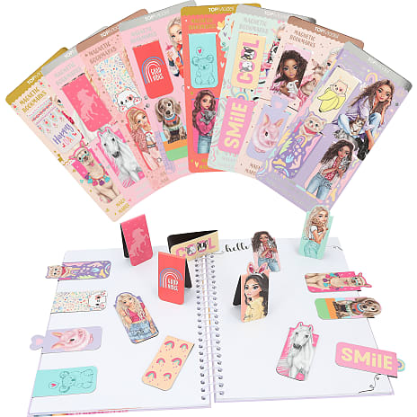 TOPModel magnetiske bogmærker – flere varianter – assorteret