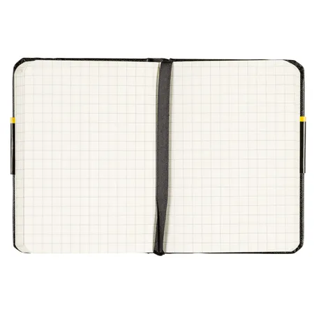 Idena Notizbuch, A7, schwarz