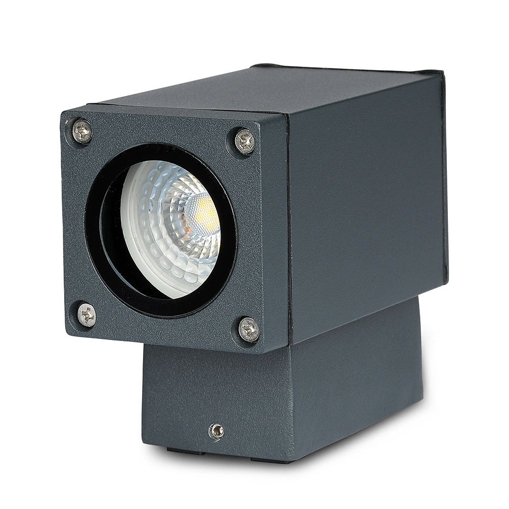 GU10 Buitenverlichting - Wand - Armaturen - Donkergrijs - IP44