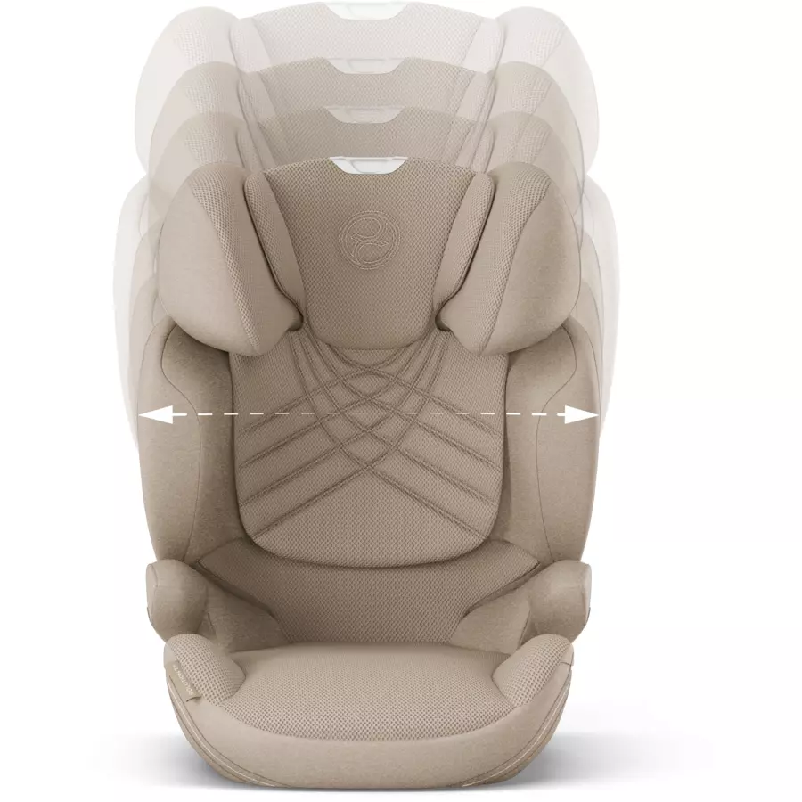 cybex PLATINUM Kindersitz Solution T I-Fix Plus Cozy Beige