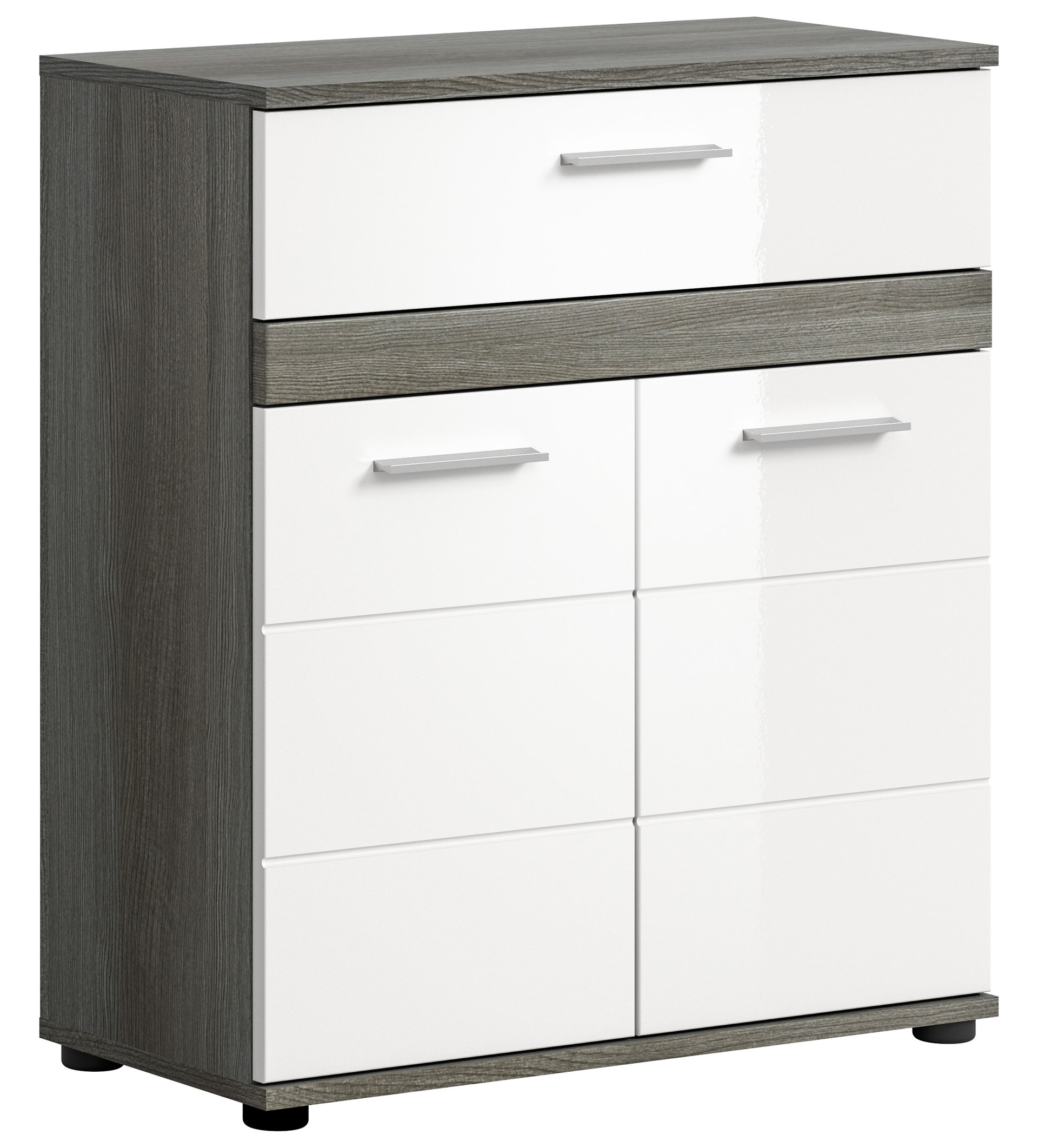 Midischrank Blake weiß/grau B/H/T 71x79x31 cm