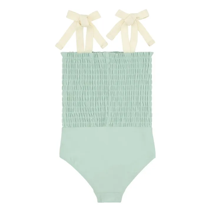 Minnow Maillot 1 Pièce Smocké Pistache | Vert