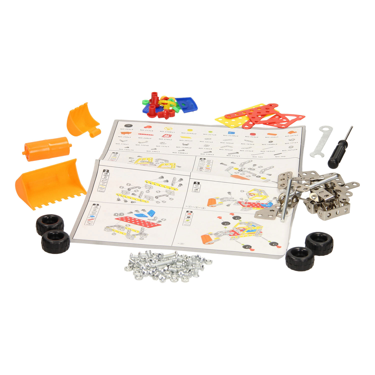 Constructieset Bouwplaats 3in1