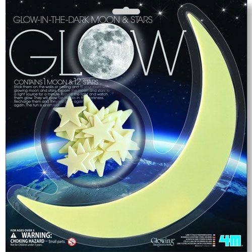 4m glow-in-the-dark maan & sterren 5605215