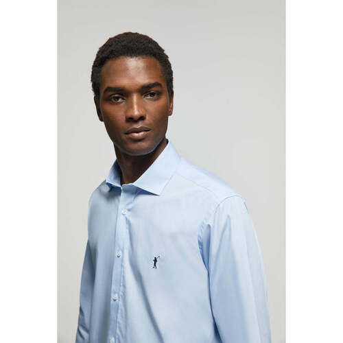 Polo Club - RIGBY GO SHIRT SLIM POPLIN Azul