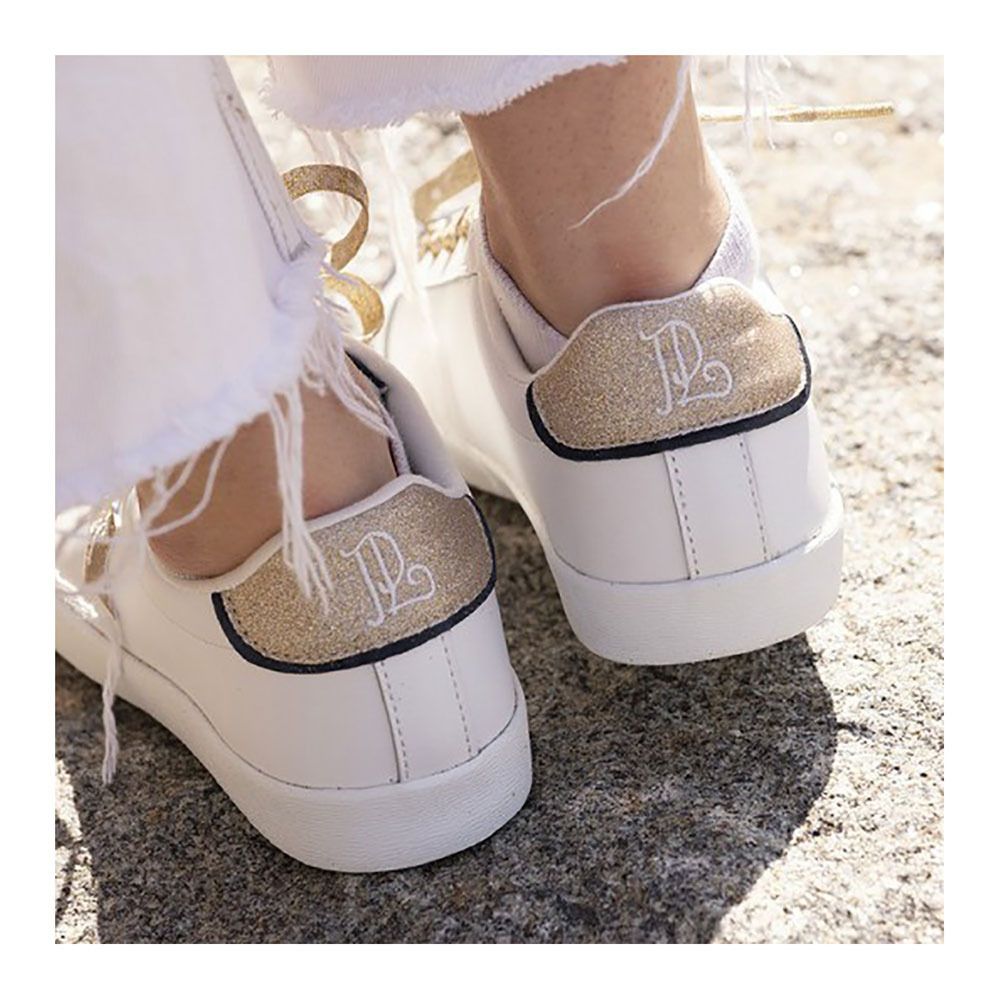 Pénélope NEPTUNE - Sneakers Femme blanc/mar