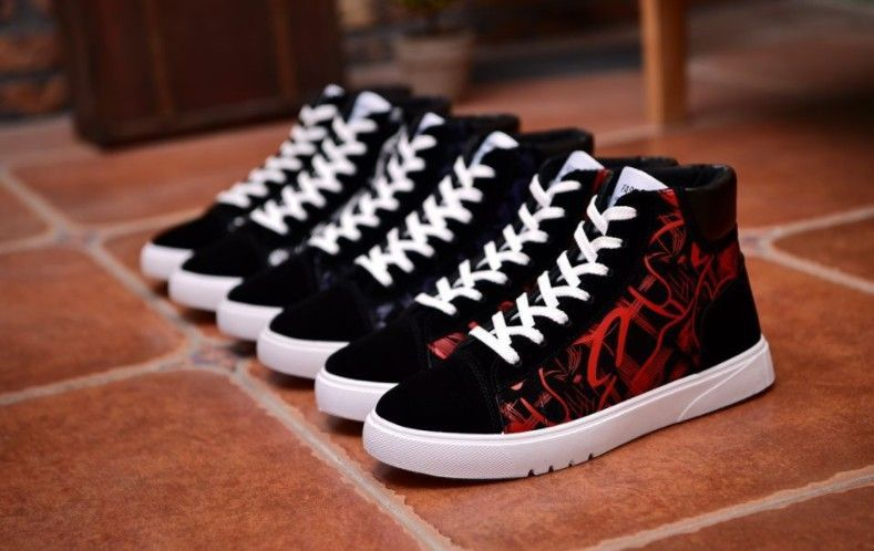 Tanzanite - Hoge sneakers
