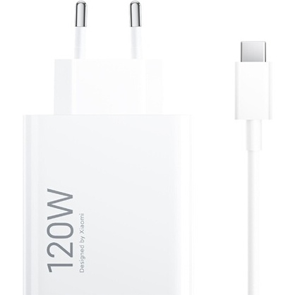 Chargeur pour téléphone mobile Xiaomi Hyper charger 120W Type A Blanc