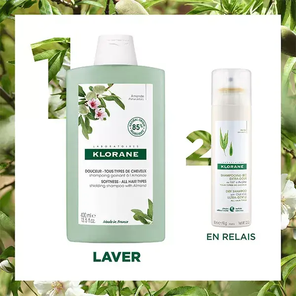 Shampoo Fortificante de Amêndoas Klorane 200ml