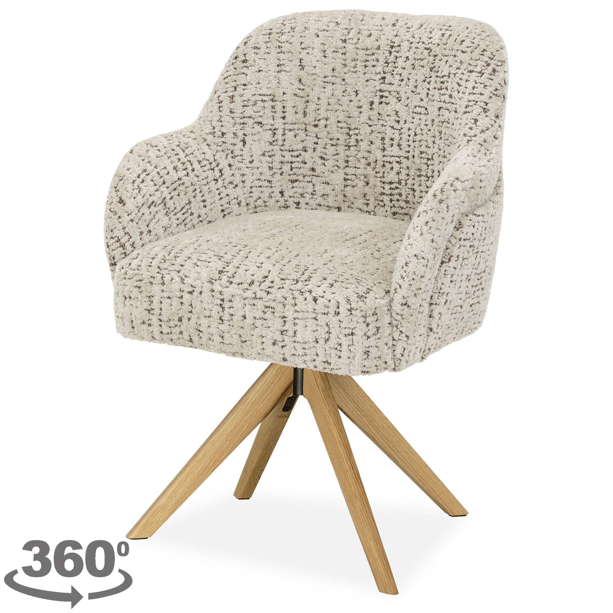 Eetkamerstoel Elina B62 x D64 x H80 cm