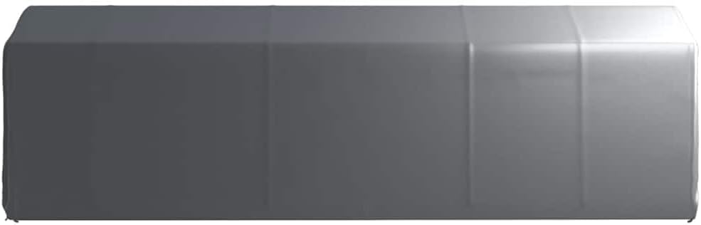 Lagerzelt UV-beständig Industriezelt Zelthalle Weidezelt Zelt Zeltgarage Foliengarage Unterstand Lagerhalle Stahl Grau 300 x 750 cm