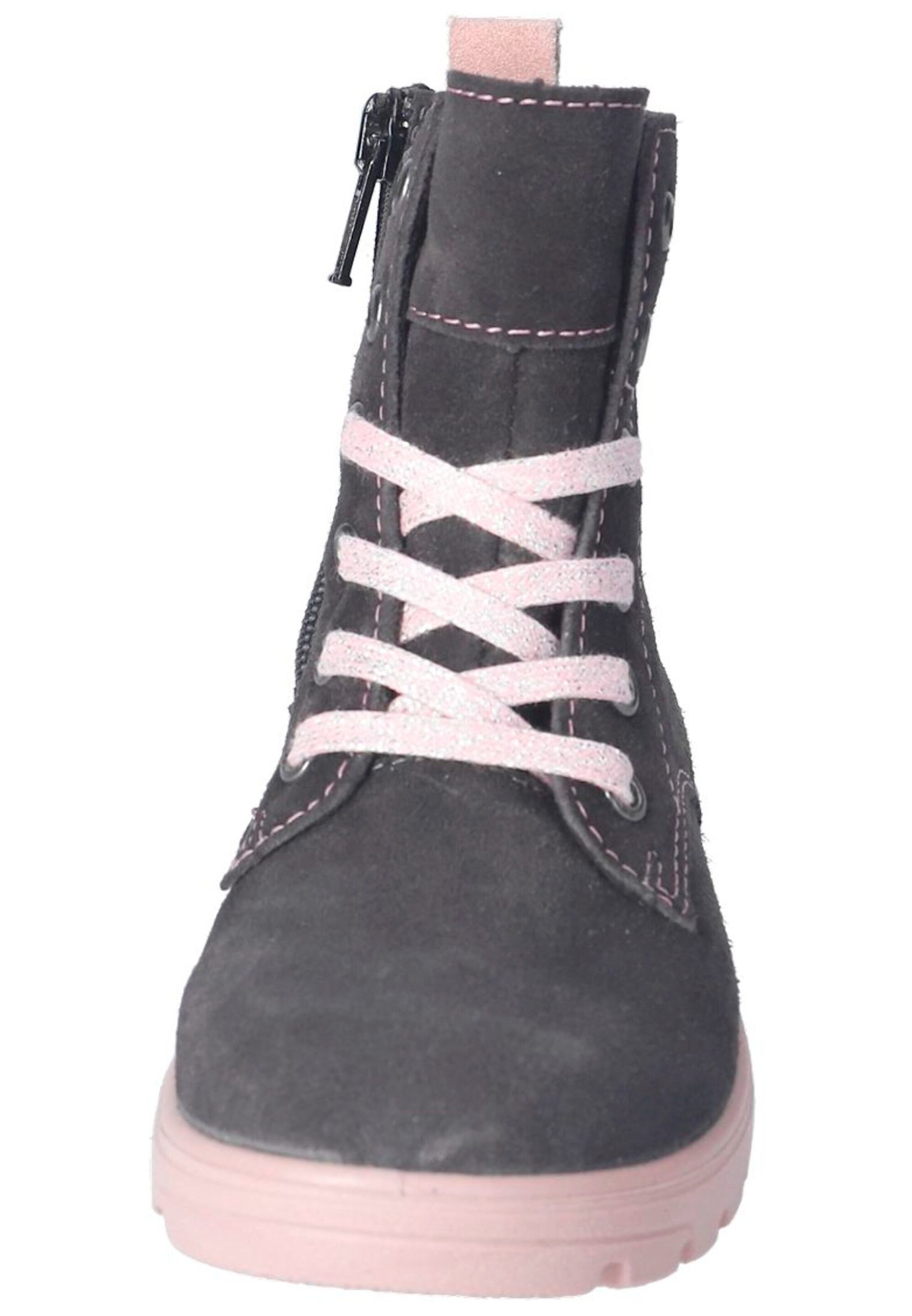 RICOSTA Stiefelette Grau/Rosa