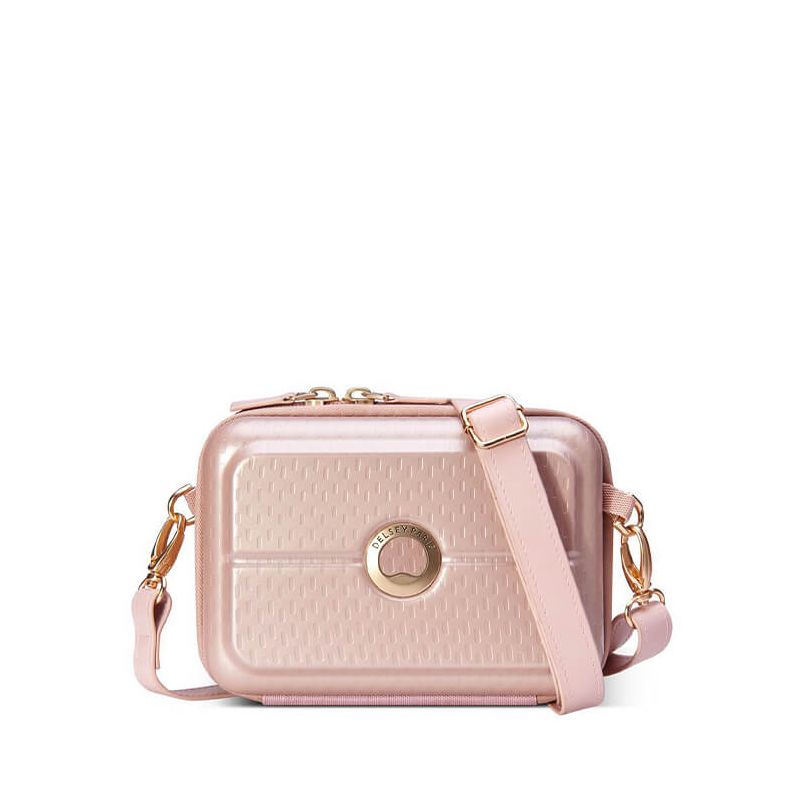 Mini sac rigide Turenne 18 cm Pivoine rose