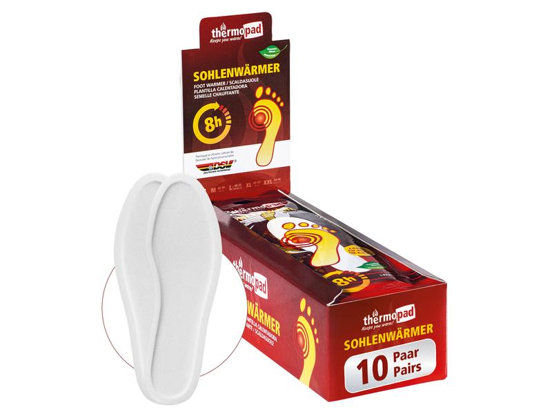 Thermopad multi Wärmepad Sohlenwärmer S Gr. 36 - 37, 10er P Fusssohlenwärmer