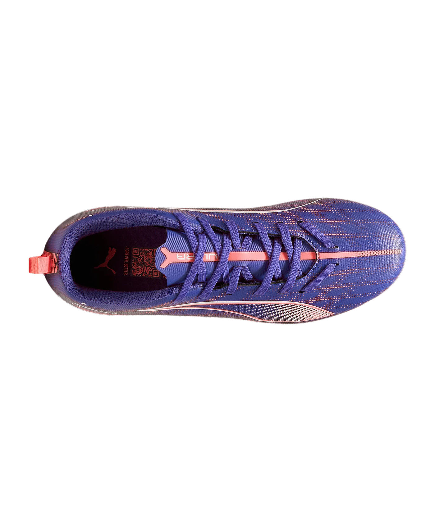 PUMA ULTRA 5 Play MG Formula Jr Kids Lila Weiss F01
