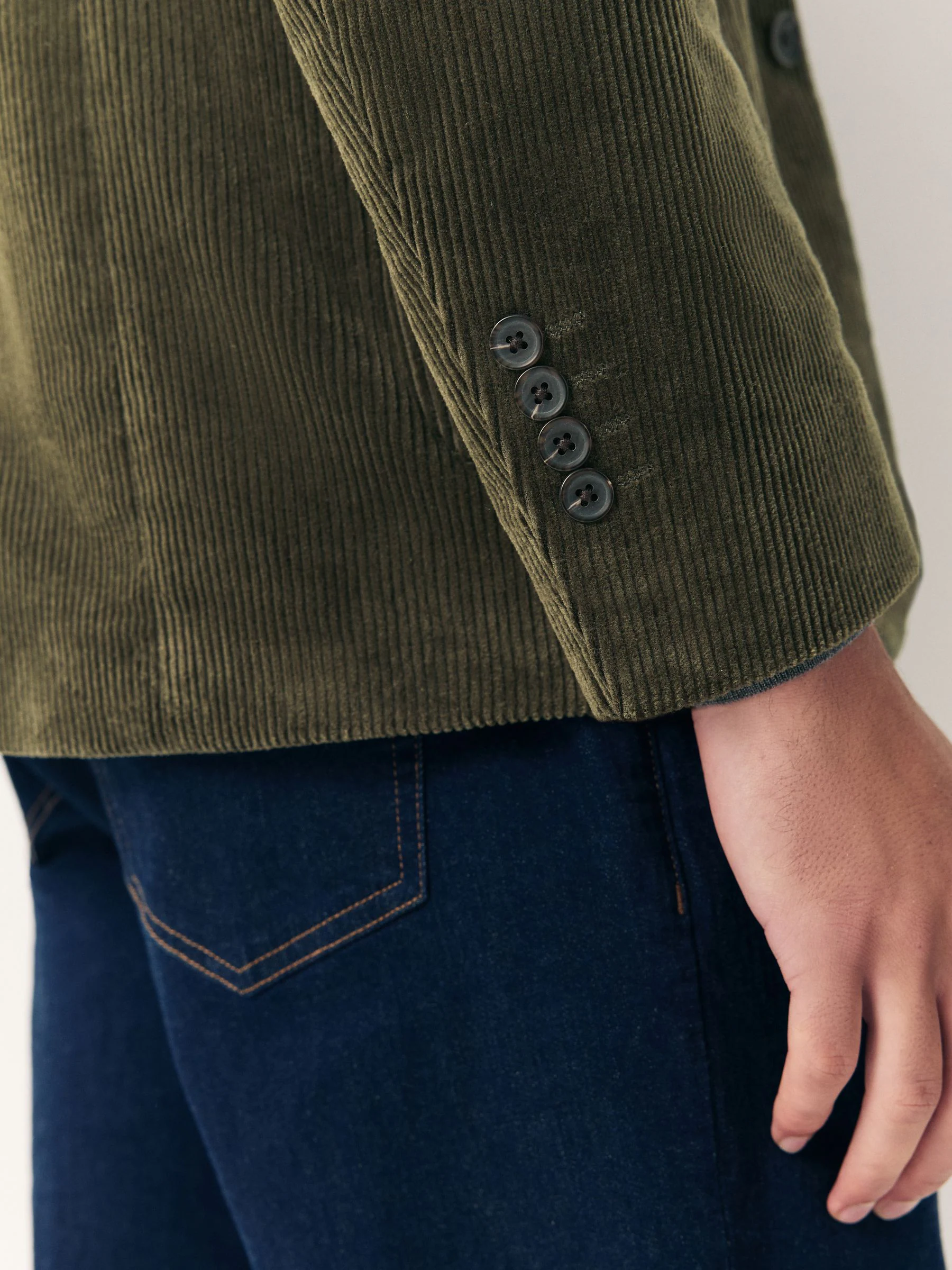 Groen - Corduroy blazer