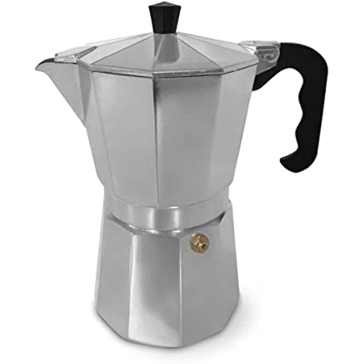 Cafeteira Aluminio 3 Xicaras, Verona, Brinox, 2182/101, A&ccedil;o Inox, 150 ml