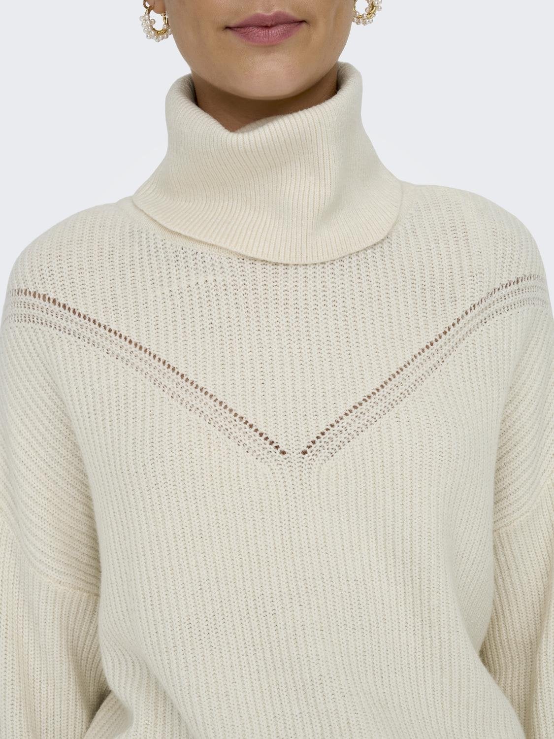 ONLKATIA Strickpullover Whitecap Gray
