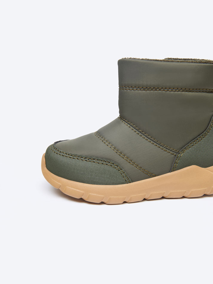 Bota acolchoada - Verde