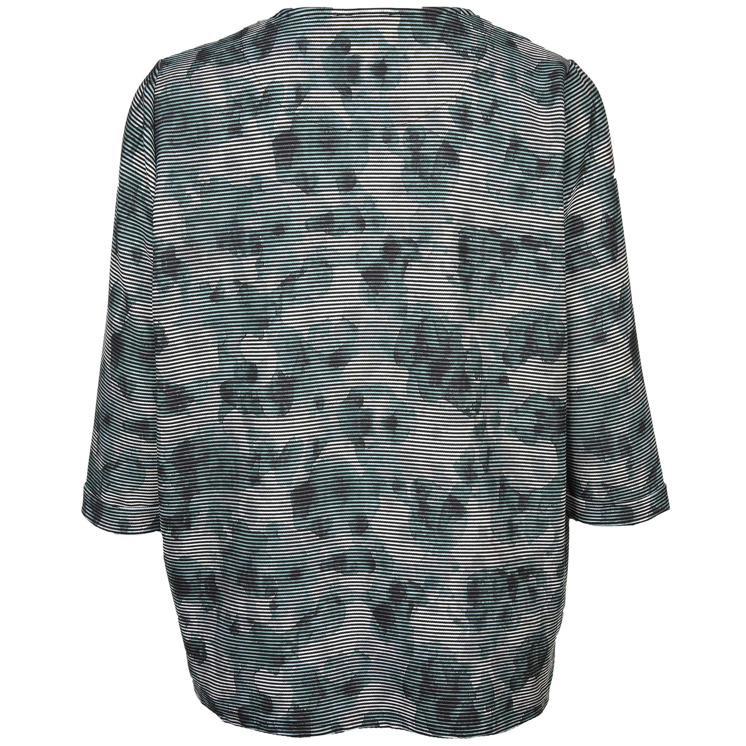 Große Großen Sweatshirt mit 3/4 Arm